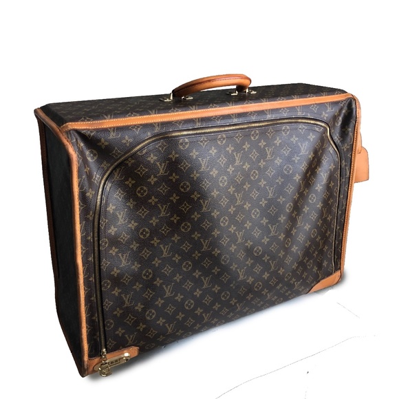 Louis Vuitton Large Monogram Suitcase Luggage with Combination Lock & ID Vintage - Picture 3 of 11